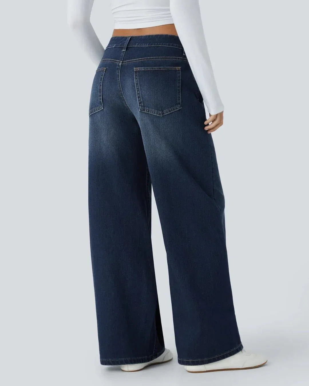 Naïla™ | Jeans urbains bleu azur