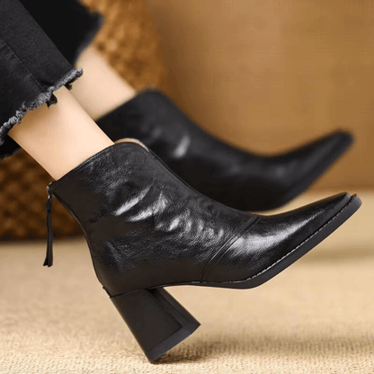 Lisbeth™ | Bottines élégantes à talon moyen