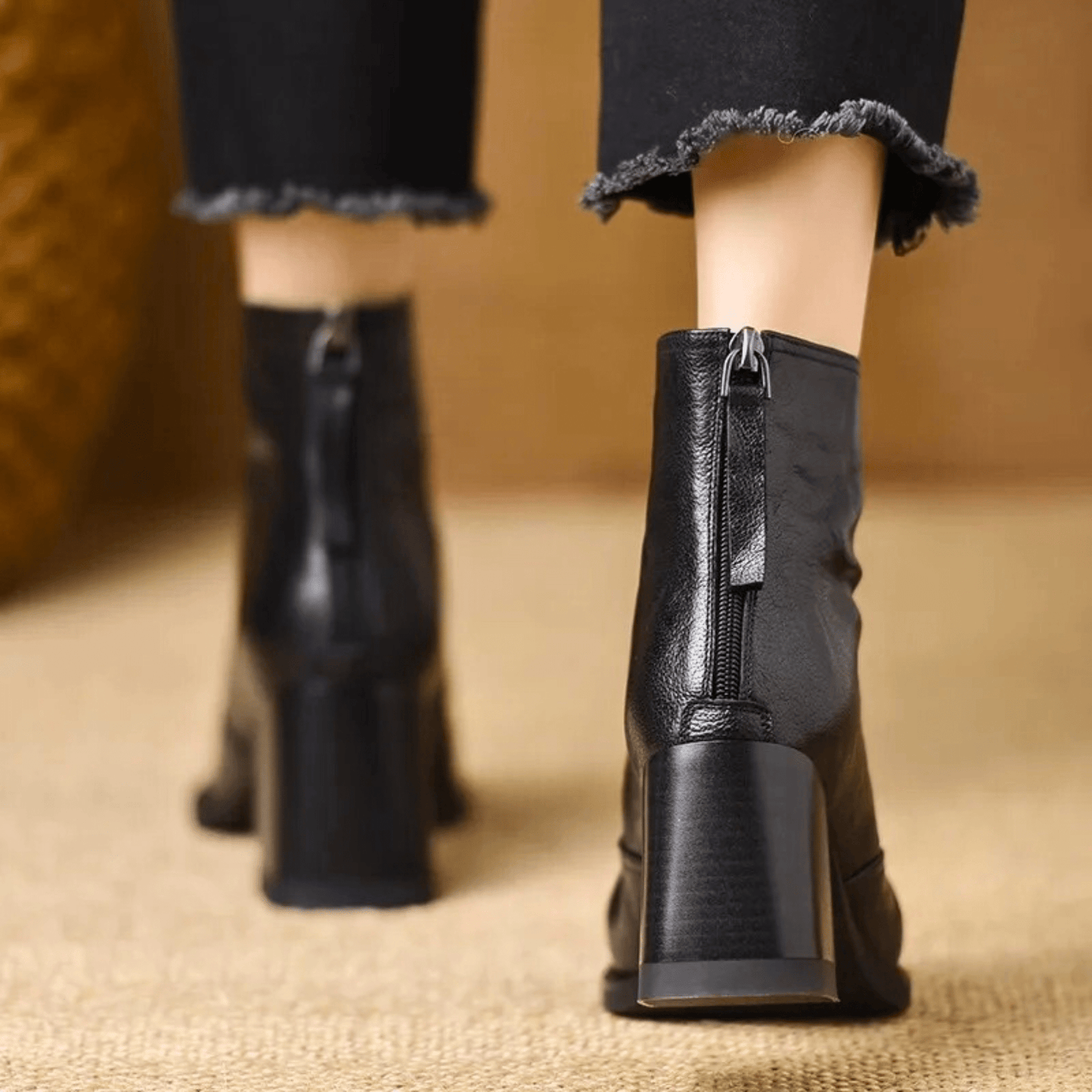 Lisbeth™ | Bottines élégantes à talon moyen