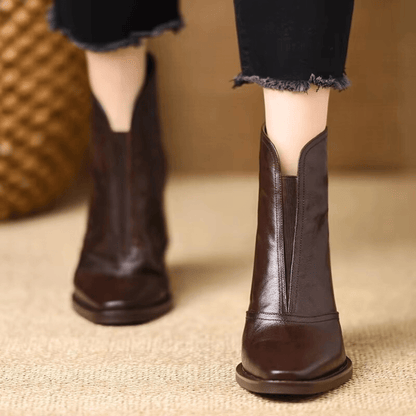 Lisbeth™ | Bottines élégantes à talon moyen
