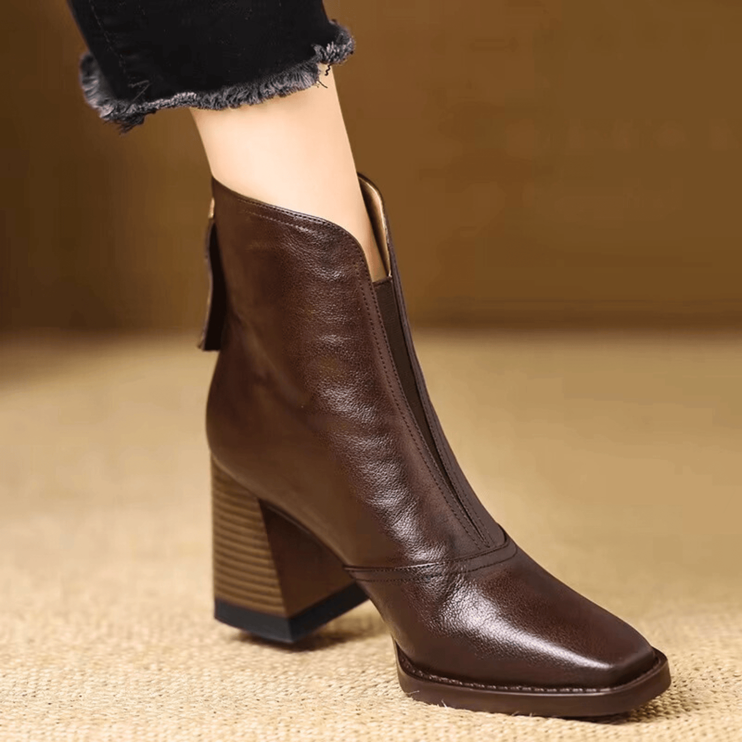Lisbeth™ | Bottines élégantes à talon moyen