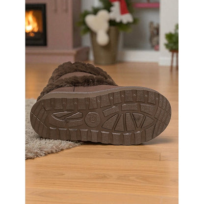 Cecily | Bottes de neige douillettes à bordure en fourrure