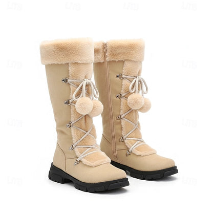 Danica | Bottes d’hiver confortables à lacets